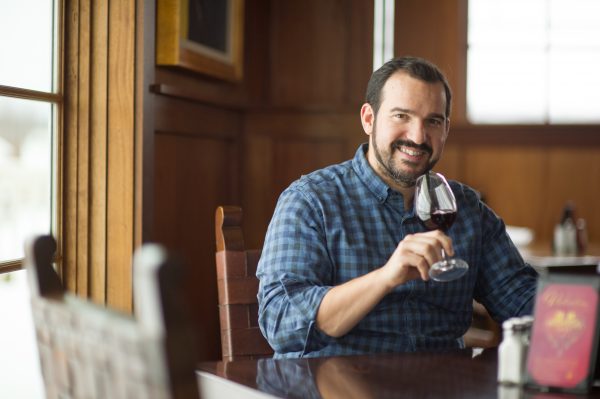 Sam Filler is spreading the word on New York wine