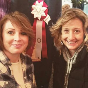 Heather Collins, left, and Amanda Marino