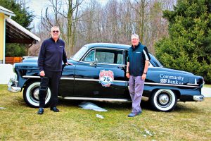 Lex Sleeman and David Coon will compete in the 2018 Great Race with a 1953 Chevy Businessman's Coupe. (photo provided)