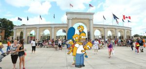 The New York State Fair included this image on its Facebook page in reaction to the Simpsons dissing Upstate on Sunday.
