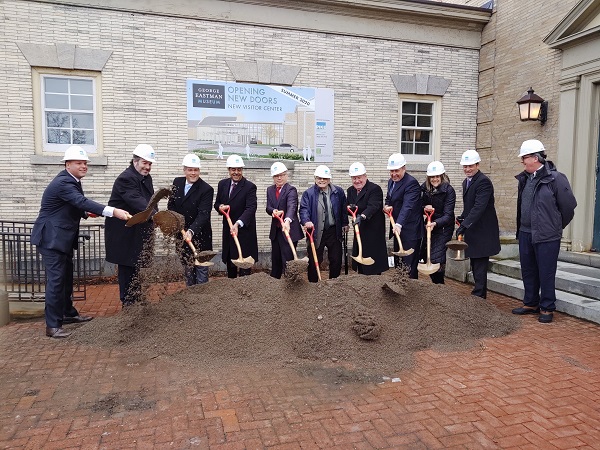 George Eastman Museum breaks ground on new visitor center, entrance