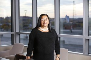 Marcelina Nobrega Courtney, ESL's senior vice president of retail banking. (Matt Wittmeyer)
