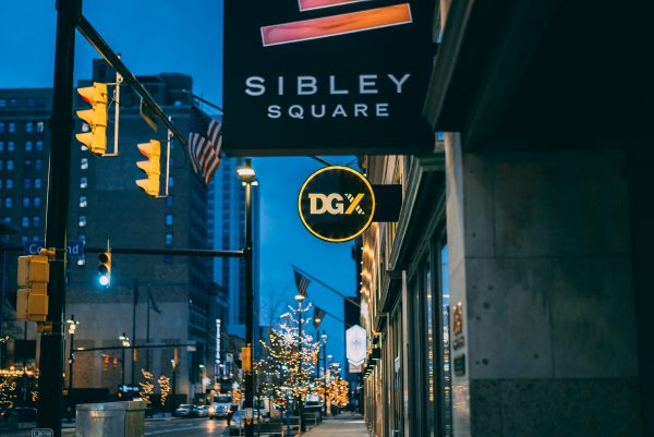 Zack Harper intends to open a small grocery story in the space in Sibley Square once occupied DGX Grocery. (File photo/provided)
