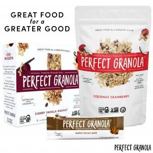 Michele Liddle, founder of The Perfect Granola LLC, says that partnering with PepsiCo Inc. has helped diversify the company’s portfolio as well as expanded her reach in helping hungry children. (Photo provided)
