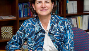 Saunders Dean Jacqueline Mozrall will step down at the end of the 2026-27 academic year. (File photo from RIT)