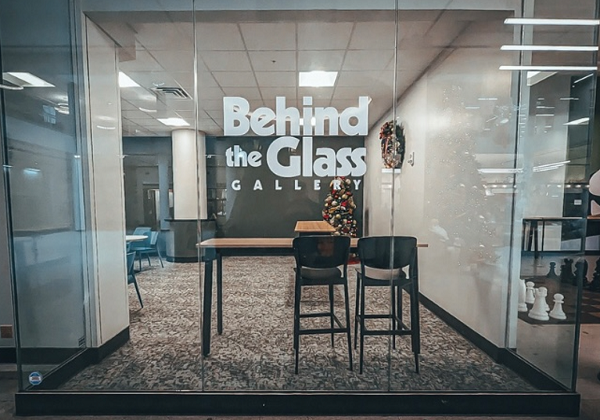 Behind the Glass Gallery, featuring the work of three local artists each month, opens at 6 p.m. on Friday at the Mercantile on Main (photo provided).
