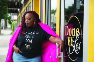 Alexis McNeil strikes a pose. (Photo by Jackie McGriff)