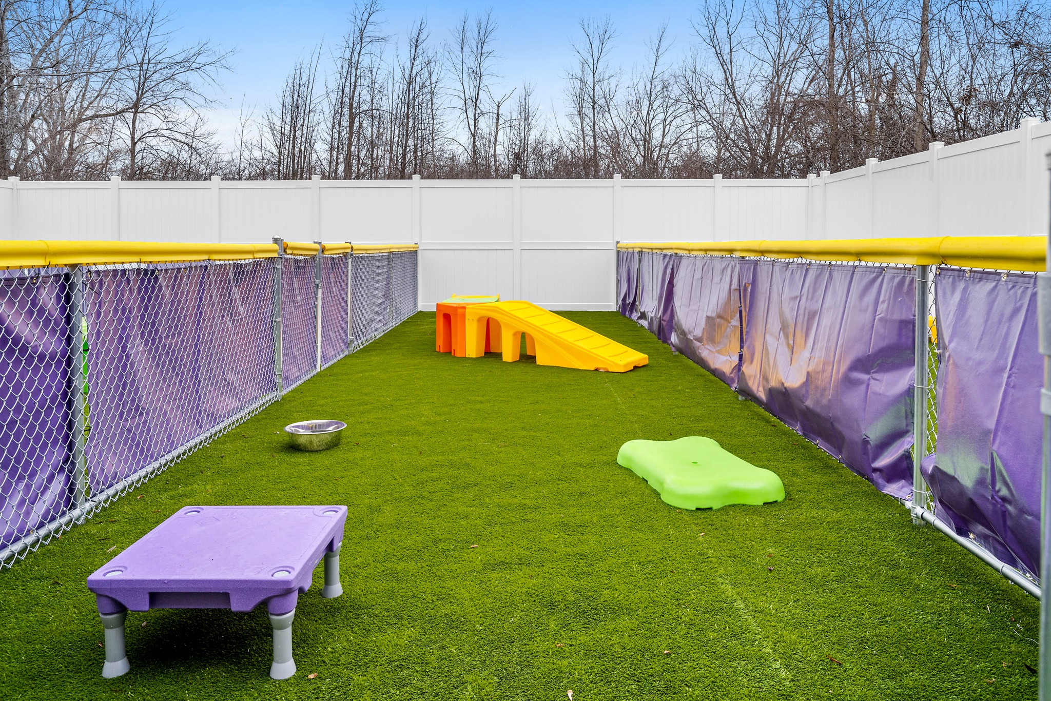 Outdoor play area at Central Bark. (Photo courtesy of Central Bark Henrietta)