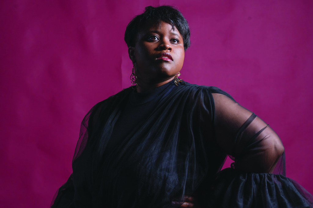 Jackie McGriff's self-portrait. (Photo by Jackie McGriff)