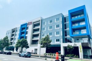 Indus Hospitality Group is suing for at least $5 million, alleging mistakes and delays by the firms overseeing design and planning of the Hampton Inn & Suites Rochester Downtown. (File photo provided by Hampton Inn & Suites Rochester Downtown)