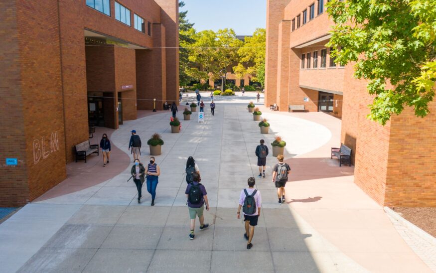 RIT and UR’s Warner School are partnering to create accelerated graduate degree pathways for education and counseling students. (Photo Credit: Boris Sapozhnikov/RIT)