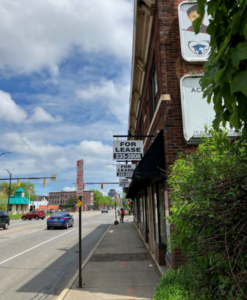 The 600 block of West Main St. brings people to the historic Bulls Head neighborhood. (Photo by Brian Dold/provided by OneROC)
