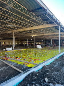 Interior in progress at Rochester Regional Health's medical campus in Geneva. (Photo provided by LeChase)