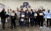 The ninth annual graduating class from the city of Rochester's REJob 3 Training Program. (Photo provided by Environmental Protection Agency)