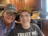 Lisa Callister is a personal assistant who supports Chris Lepsch through the state’s Consumer Directed Personal Assistance Program. (Photo provided by Heritage Christian Services) 