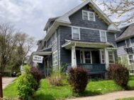 This multifamily property on Thurston Road in Rochester is one of 13 listed in a petition against a New Jersey-based landlord. The property has 21 unabated code violations, according to a court filing. (Photo by Kevin Oklobzija)