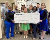 Spectrum Employee Community Grants program donated $7,500 to Goodwill of the Finger Lakes. (Photo provided by Spectrum)