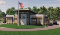 A preliminary rendering of the new Webster home for Finger Lakes Federal Credit Union. (Rendering provided by FLFCU)