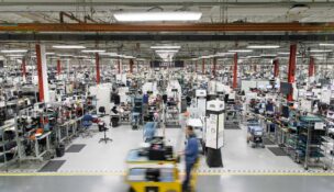 L3Harris’ Jefferson Road Operations Center in Henrietta produces up to 20,000 products per month. (Photo provided by L3Harris)