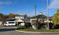 Castle Pointe at Baywinde, a senior living facility in Penfield off Bay Road, has been sold for $14.29 million. (Photo by Kevin Oklobzija)