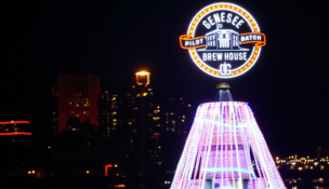 The Genesee Keg Tree is among 15 nominees in the Newsweek Readers' Choice awards for Best Christmas Tree 2026. (File photo)