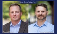 Architecture and engineering firm Passero Associates has elected Patrick Williams and Justin Vollenweider to its Board of Directors. (Provided photo)
