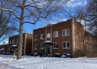 Three apartment buildings on East Boulevard, along with two adjacent parcels on University Avenue, were sold for $3.5 million. (Photo by Kevin Oklobzija)