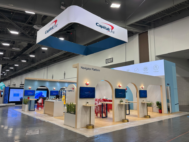 Creating custom trade show exhibits is a specialty of Apogee Exhibits. (Photo provided by Apogee Exhibits)