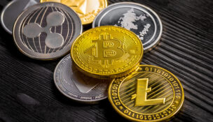 Bitcoin coins illustration (Depositphotos)