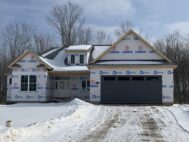 Rochester area home under construction.