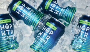 HOPWTR is a fast-growing premium non-alcoholic beverage brand crafted with hops, adaptogens and nootropics. (Photo credit: HOPWTR)