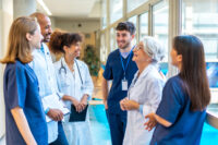 medical facility staff by Depositphotos