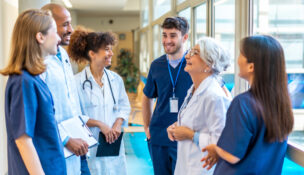 medical facility staff by Depositphotos