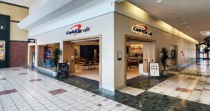 Capital One Café has opened at Eastview Mall in Victor, helping to meet what the company calls a growing customer demand in the region. (Photo by Eastview Mall)
