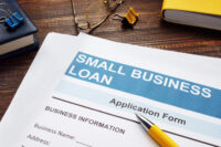 small business loan paper by Depositphotos