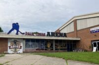 Visions Federal Credit Union has initiated foreclosure proceedings due to missed mortgage payments by the owner of Paul Lewis Arena in Rochester. (Photo by Kevin Oklobzija)