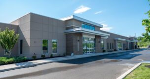 Rochester Regional Hospital has begun work on an existing facility in Canandaigua that will serve as a centralized destination for orthopedic, spine, pain management, imaging and ambulatory surgical care. (Rendering provided by RRH)
