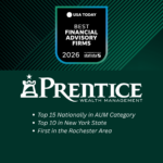 Prentice Wealth Management Recognized by USA Today in 2026 Best Financial Firms Listing.