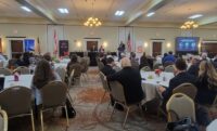 The NY SMART I-Corridor Semiconductor Summit brought together manufacturers, researchers, startups, economic development organizations and supply chain partners from across Upstate New York. (Photo by Andrea Deckert)